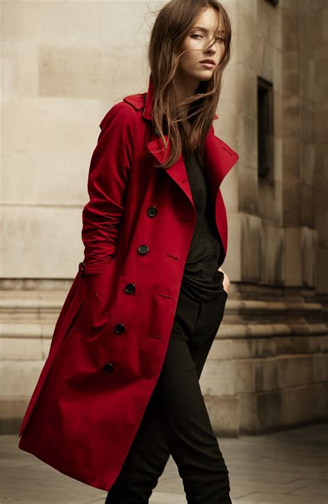 red burberry heritage trench coat|are Burberry trench coats waterproof.